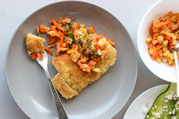 Fillet of Pollock breaded