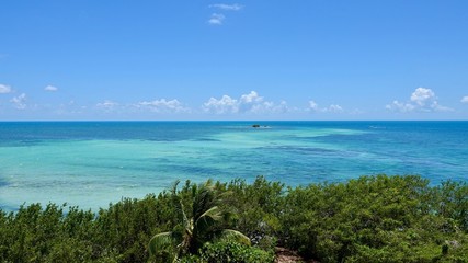 Kleine Insel im Sonnenschein, Florida Keys