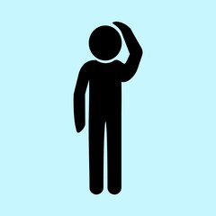 icons about Human with control, yoga, person, work  and motivation
