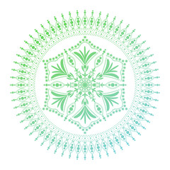 Mandala. Vintage decorative elements. geometric background. Islam, Arabic, Indian, ottoman motifs.