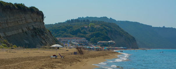 summer seaside travel relax time Greece hot 
