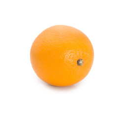Fresh orange isolated on white background