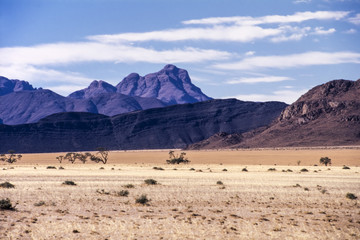 panoramic view of the namib naukluft park, Hardap, Namibia, Africa
