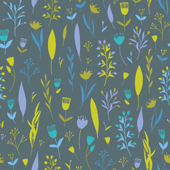 Seamless floral pattern.