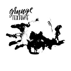 Fototapeta premium Ink vector splash. Vector illustration. Grunge hand drawn watercolor texture.