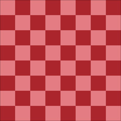 Chess board from top view