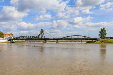 Vista de Alcácer do Sal em Portugal
