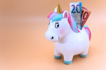 Sparen mit einem Einhorn