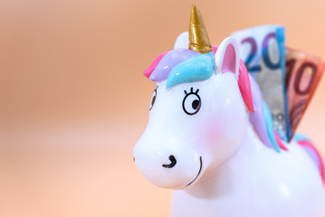 Sparen mit einem Einhorn