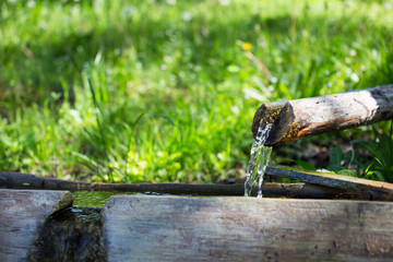 Source of drinking water, natural wealth, drinking water, pure spring
