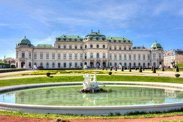 Obraz premium Upper Belvedere, Vienna, Austria