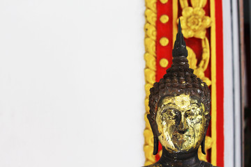 Buddha in the temple for worship.