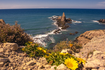 Arrecife de Las Sirenas, in Cabo de Gata, Spain.