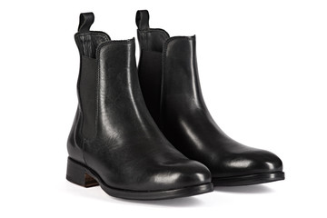 Pair of leather shoes