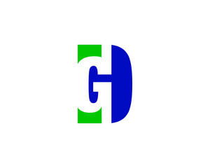 dg letter logo