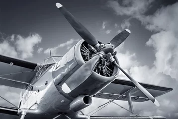 Foto auf Acrylglas Alte Flugzeuge historische Flugzeuge
