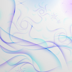 Abstract background in blue tones