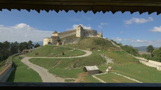 Rasnov Citadel - view from Bathory Tower
