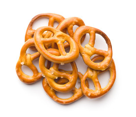 Tasty salty pretzels.