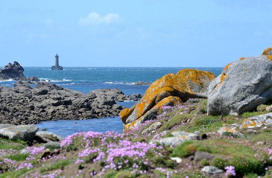 Le phare du four en Bretagne
