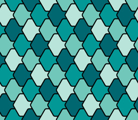 Fototapeta premium scales seamless pattern