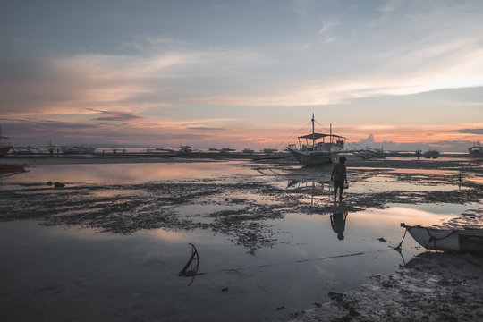 Sunset at Danao Beach, Panglao, Philippines