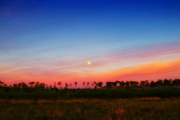 Sonnenaufgang in Bad Fischau
