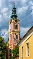 Fototapeta na wymiar Old Serbian church in Szentendre, Hungary