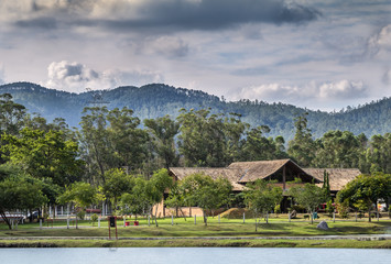 Naklejka premium casa de campo