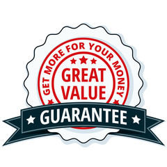 Great Value label illustration