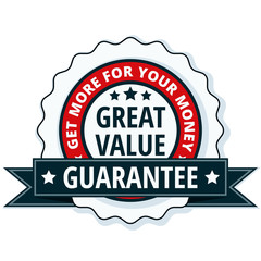 Great Value label illustration