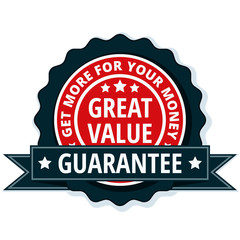 Great Value label illustration