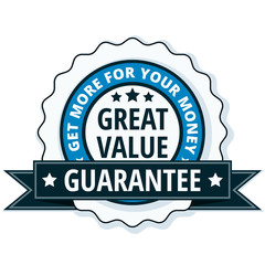 Great Value label illustration