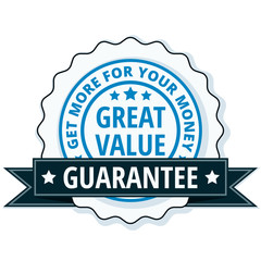 Great Value label illustration