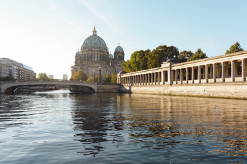 Berlin Cathedral in the summer