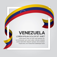 Venezuela flag background