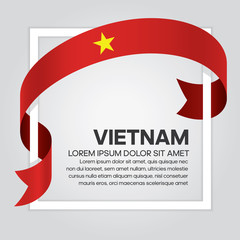 Vietnam flag background