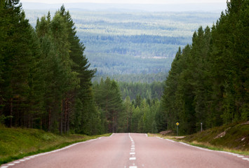 Fototapeta premium Road to the mountains