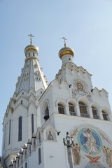 Iglesia ortodoxa en Minsk, Bielorrusia