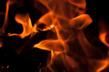 Flammen BBQ Lagerfeuer