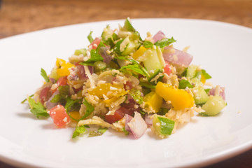 Vegan Cauliflower tabbouleh