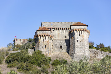 Fototapeta na wymiar Medieval Castle of Ourem, district of Santarém, Portugal