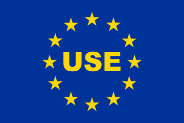 Flag United States of Europe 