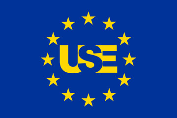 Flag United States of Europe 