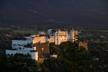 Fototapeta na wymiar Kapuzinerberg, Salzburg, Sommer, Ausflug, WanderungS