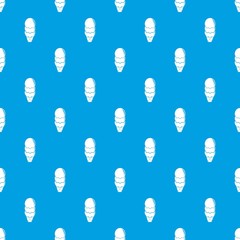 Three balls ice cream pattern vector seamless blue repeat for any use