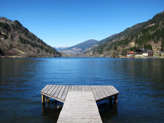 See, Österreich, Sommer, schwimmen, Wasser, Urlaub