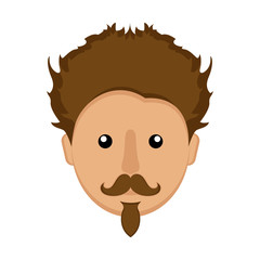 Hipster avatar icon