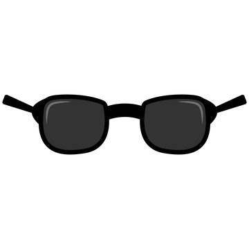 Isolated sunglasses icon