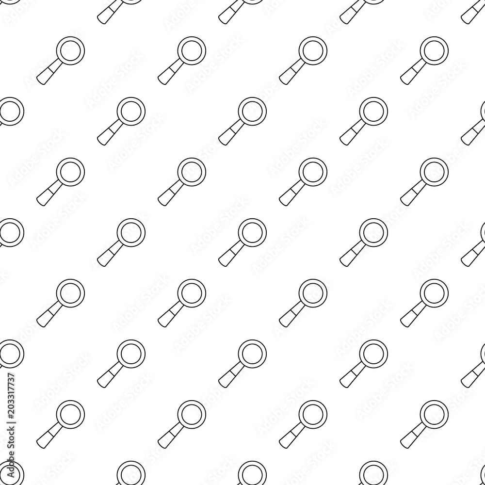 Poster School loupe pattern vector seamless repeating for any web design